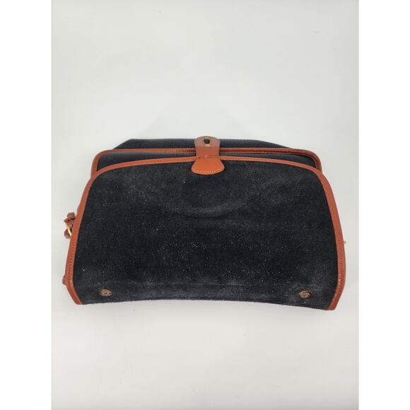 Vintage Dooney & Bourke Black All Weather Leather Top Handle Bag - Picture 8 of 16